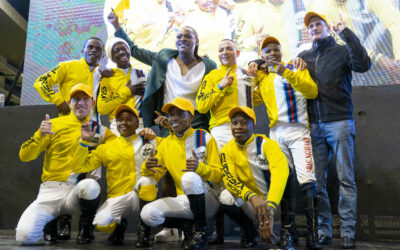 Super Six Racing wows crowd at hollywoodbets Greyville racetrack